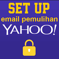 setup email pemulihan yahoo