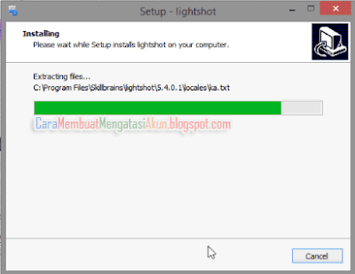 cara screenshot laptop dengan lightshot