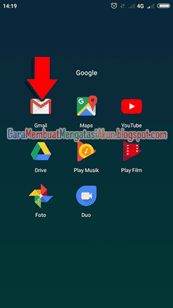 cara mengaktifkan akun gmail di android xiaomi