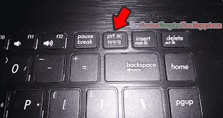 cara screenshot laptop dengan tombol prt sc